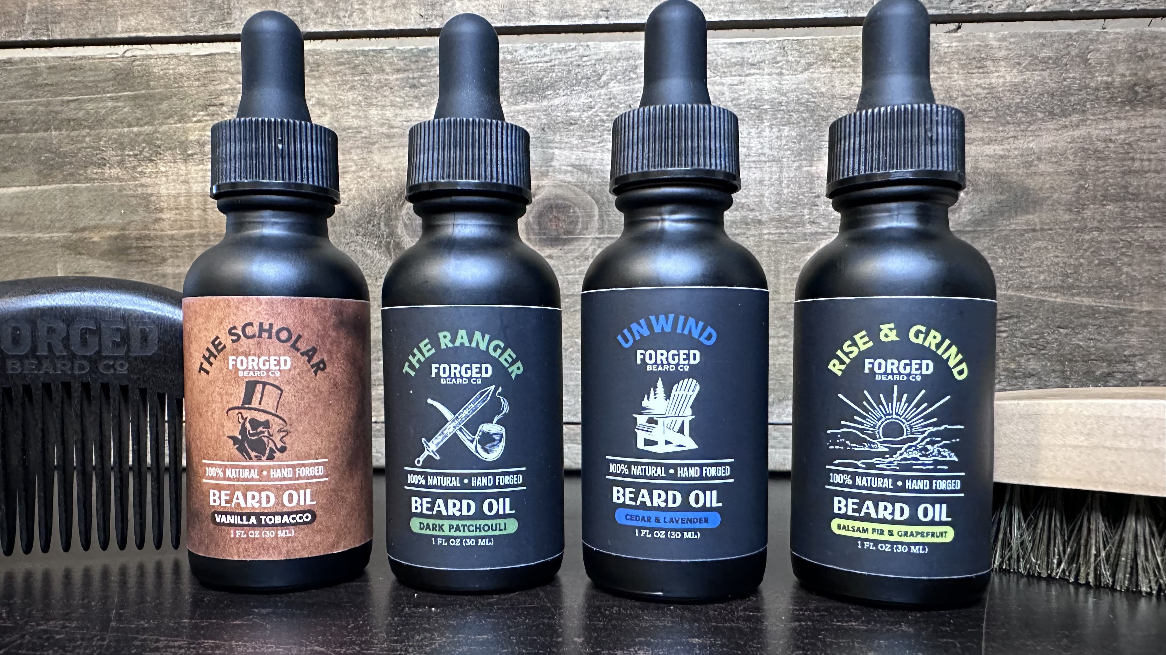 Natural Beard Oil Ingredients
