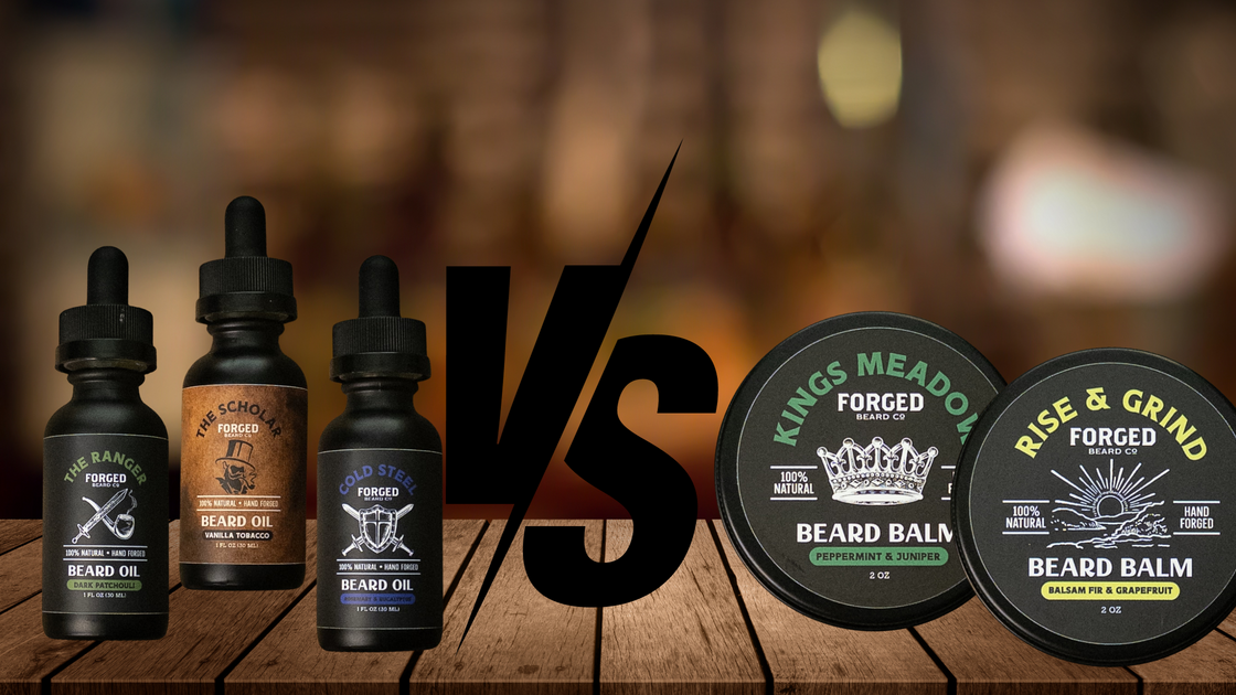 Beard oil vs. Beard Balm Beard Co.