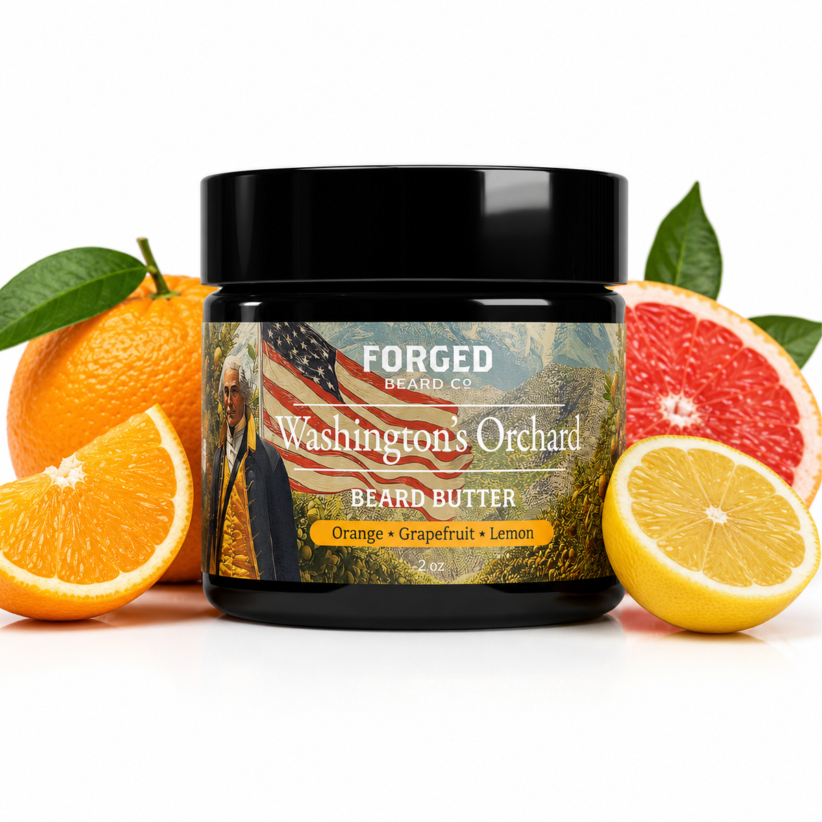 Washington's Orchard Beard Butter - Orange, Grapefruit, Lemon