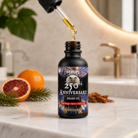 250th Anniversary Beard Oil | Blood Orange, Spruce, Oud, Cedarwood