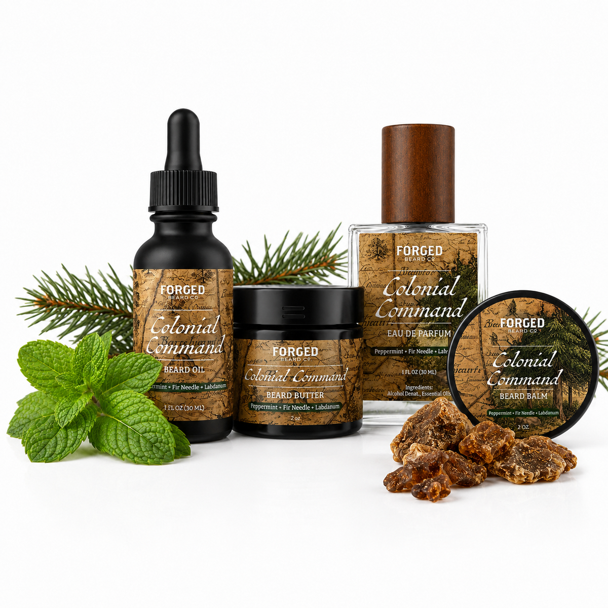 Colonial Command Complete Bundle | Peppermint, Fir Needle, Labdanum