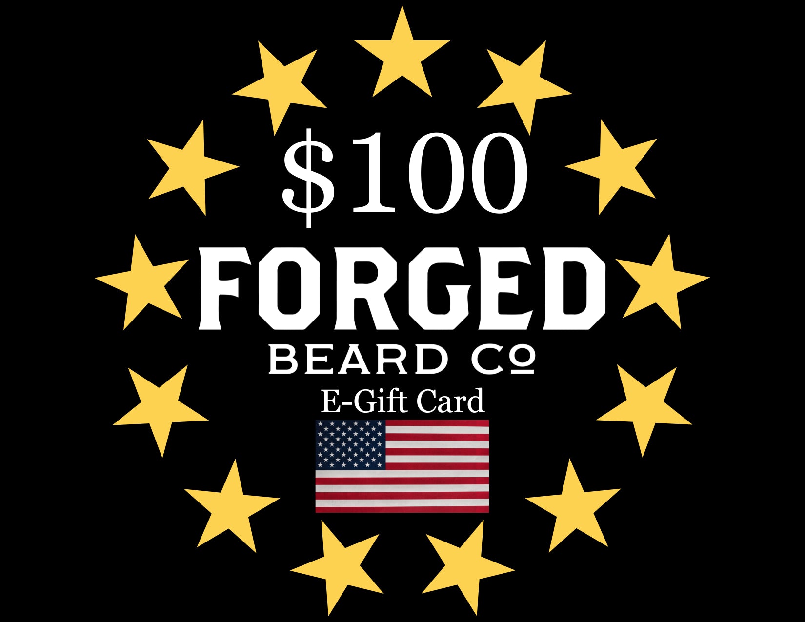 Forged Beard Co. $100 gift card