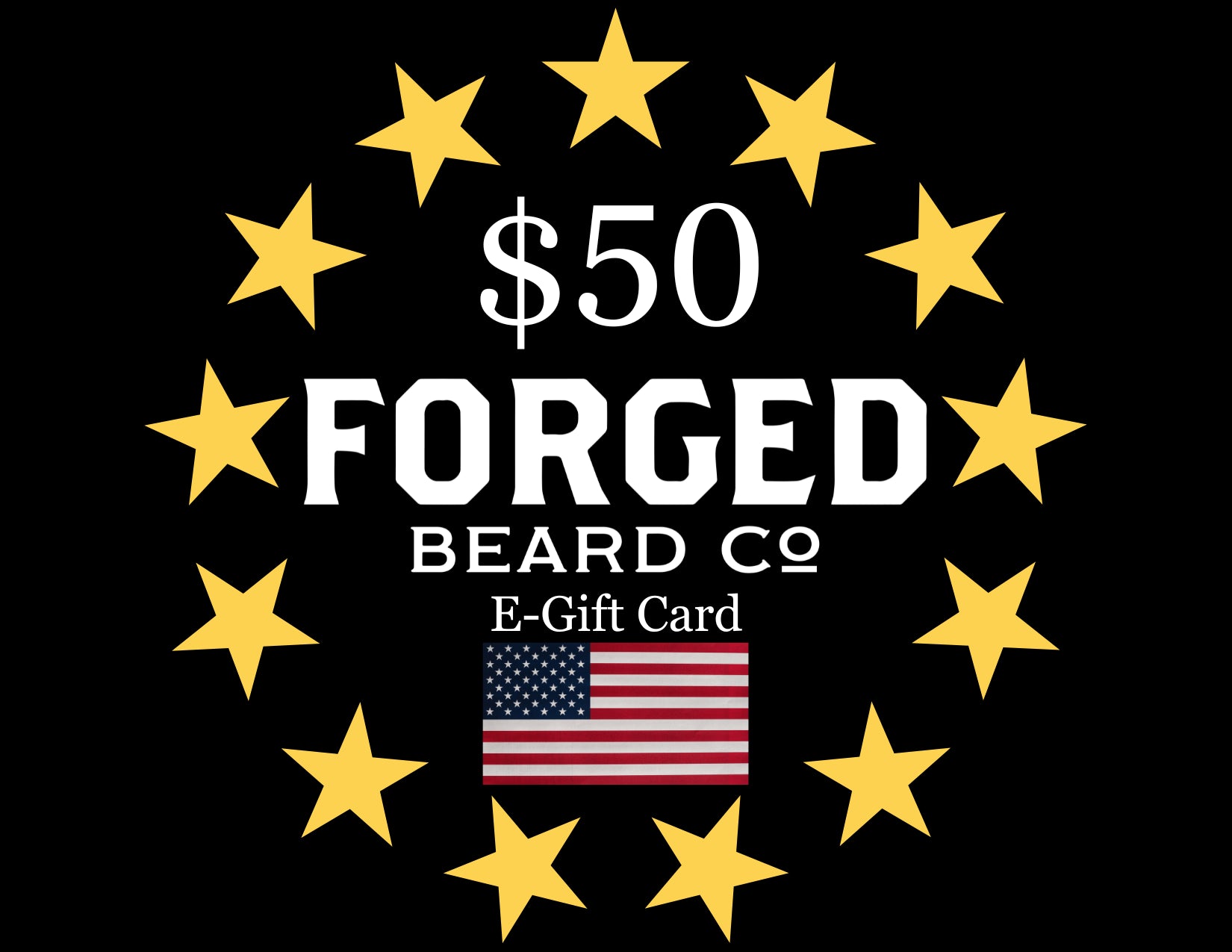 Forged Beard Co. $50 gift card