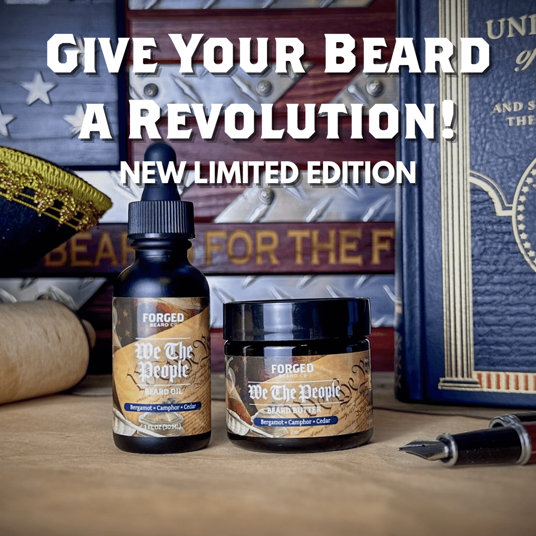 Forged Beard Co. We The People Hero Banner Mobile