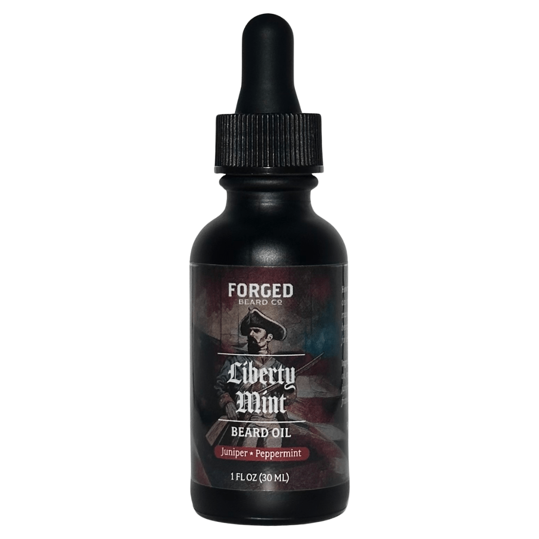 Forged Beard Co. juniper and peppermint beard oil