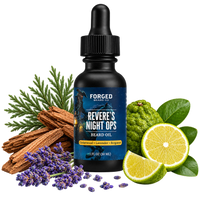 Revere's Night Ops Beard Oil - Bergamot, Lavender, Cedar