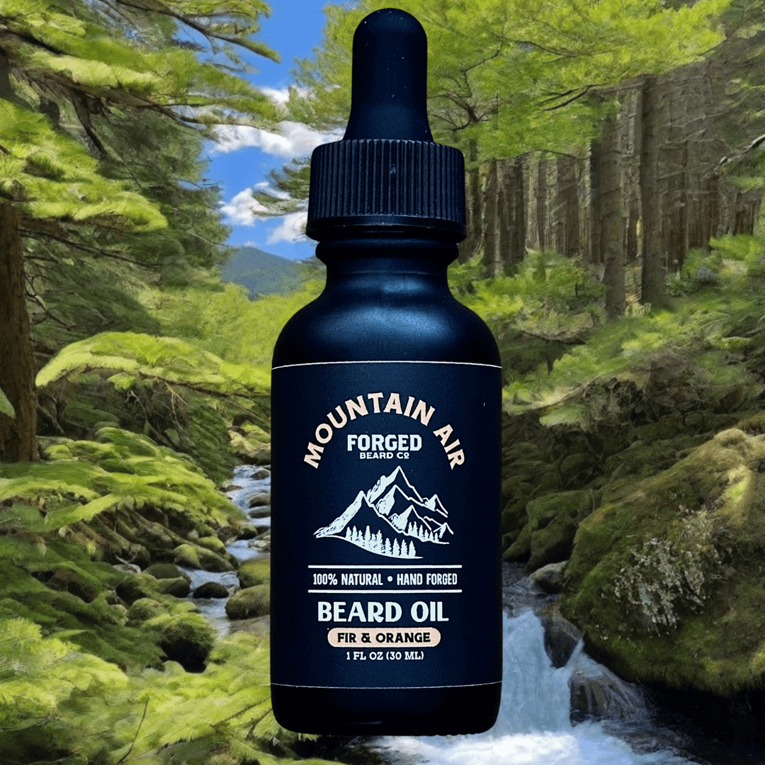 mountain air fir orange lavender beard oil all natural essential oils