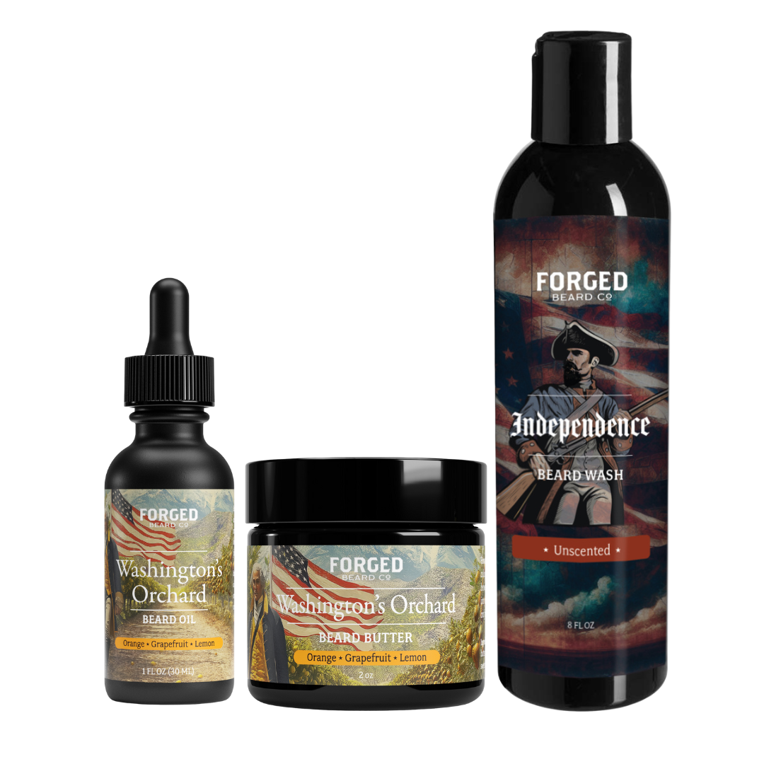 Daily Beard Bundle | Washington's Orchard - Orange, Grapefruit, Lemon