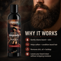 Beard Wash | Daily Gentle Cleansing - Unscented