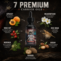 Freedom Forest Beard Oil - Fir Needle, Dark Patchouli, Vetiver
