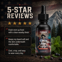 Liberty Mint Beard Oil - Juniper Berry, Peppermint, Frankincense