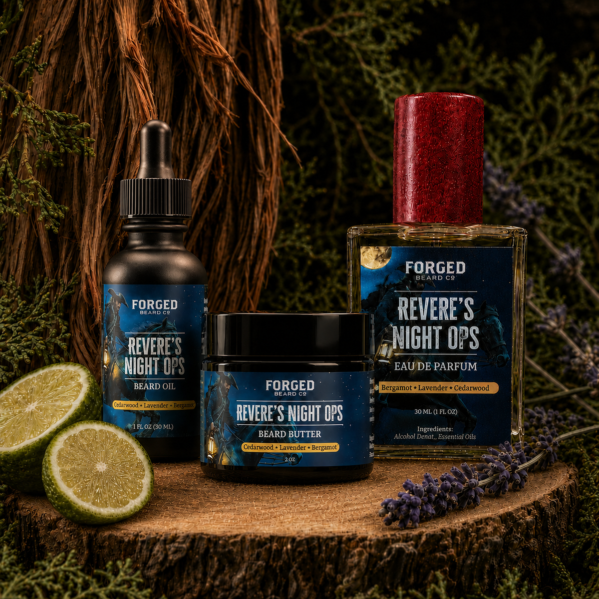 Revere's Night Ops Confidence Kit | Bergamot, Lavender, Cedarwood